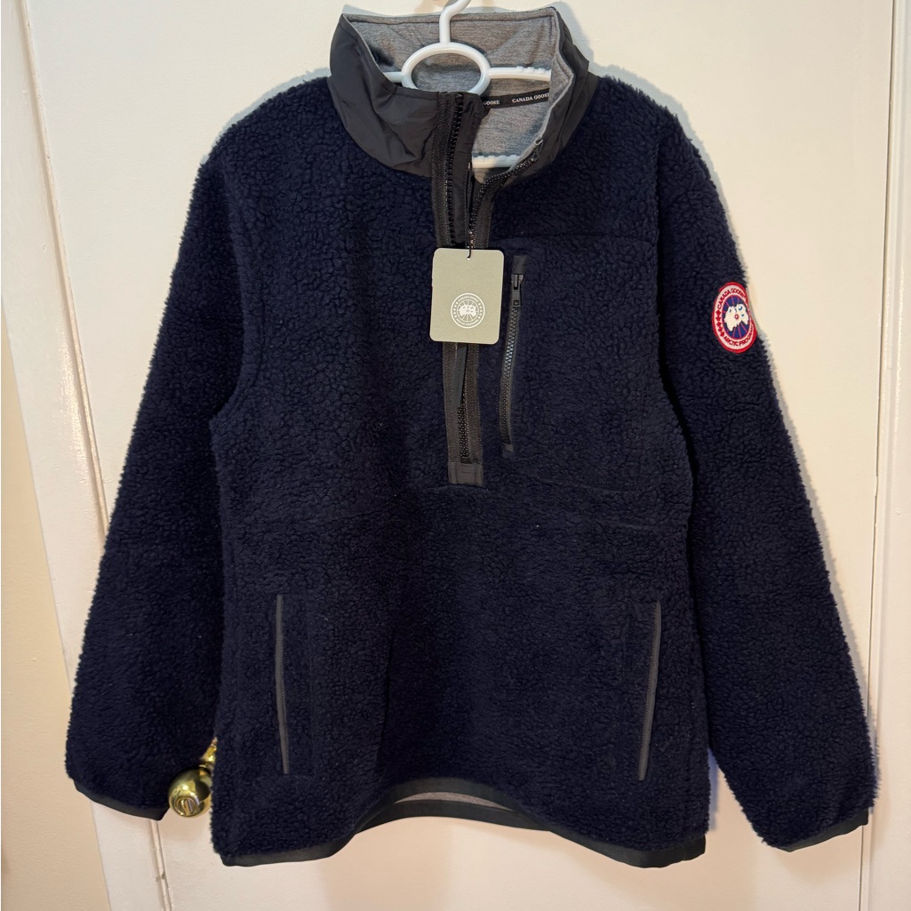 Canada Goose Dark Blue Fleece Jacket